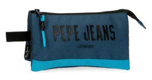 PORTATODO ESCOLAR TRIPLE  PEPE JEANS