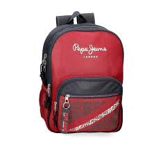 MOCHILA PEPE JANS 40 CM 2 COMPARTIMENTOS ADAPTABLE
