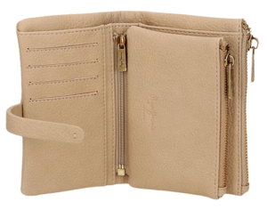 BILLETERO-MONEDERO PEPE JEANS TAUPE 14*9 CM.