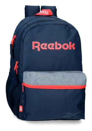 MOCHILA ESCOLAR 34 CM 2 CREMALLERAS REEBOK LUCIA