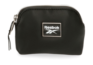 MONEDERO CON CREMALLERA REEBOK TINA NEGRO 13*9 CM.