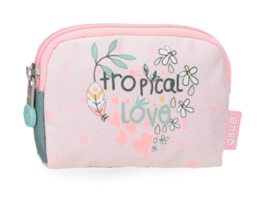 MONEDERO ENSO TROPICAL LOVE 13*10 CM.