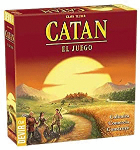 JUEGO CATAN EDAD: + DE 10 AÑOS-JUGADORES: 3-4