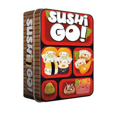 JUEGO SUSHI GO EDAD: + DE 8 AÑOS JUGADORES: 2-5