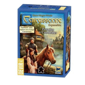 JUEGO CARCASONE POSADAS Y CATEDRALES EDAD. + DE 7 AÑOS