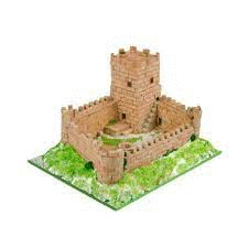 MAQUETA CONSTRUCCIÓN CASTILLO MEDIEVAL EDAD: + DE 3 AÑOS