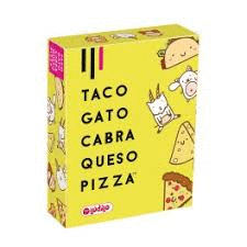 JUEGO TACO, GATO, CABRA, QUESO, PIZZA EDAD: + DE 8 AÑOS- JUGADORES. 3-8