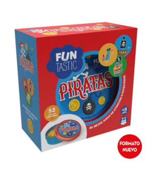 JUEGO DE CARTAS PIRATAS EDAD: + DE 5 AÑOS JUGADORES: 2-4