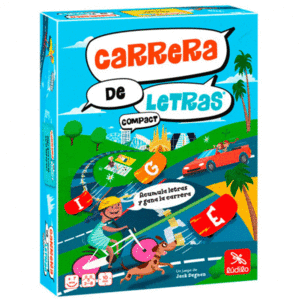 JUEGO CARRERA DE LETRAS COMPACT + DE 7 AÑOS