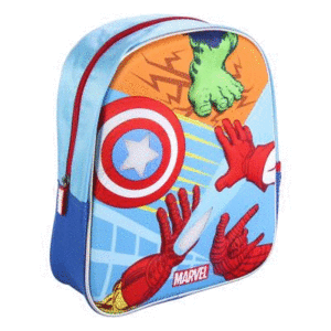 MOCHILA ESCOLAR 3D 32 CM MARVEL