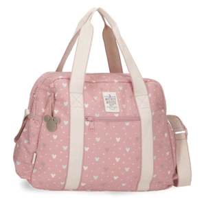 BOLSA VIAJE ROSA MIKEY DISNEY 41 CM ENSO