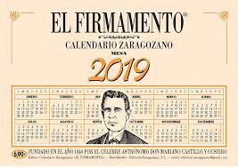 CALENDARIO ZARAGOZANO DE SOBREMESA