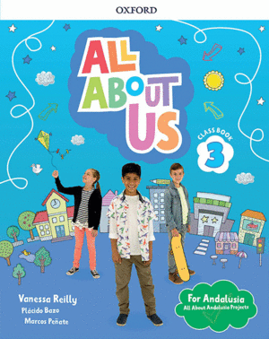 ALL ABOUT US 3 PRIMARY COURSEBOOK PACK ANDALUCIA