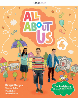 ALL ABOUT US 4 PRIMARY COURSEBOOK PACK ANDALUCIA
