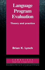 LANGUAGE PROGRAM EVALUATION PB