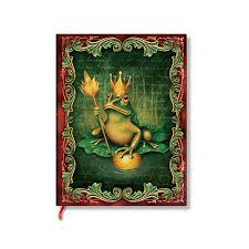 LIBRETA PAPERBLANKS A6 LISO HERMANOS GRIMM EL PRÍNCIPE RANA
