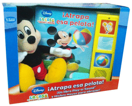 MICKEY ¡ATRAPA ESA PELOTA!(INCLUYE PELUCHE) BBP