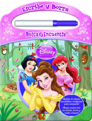 PINTAR Y BORRAR PRINCESAS WELF