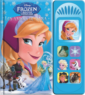 LIBRO MUSICAL 7 BOTONES FROZEN AVENTURA CONGELADA LSD