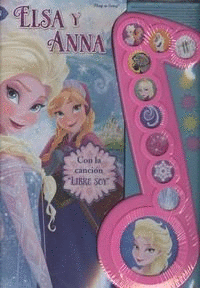 LIBRO MUSICAL 10 BOTONES FROZEN DLXMN