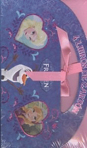 MINI BOLSO CON 4 LIBROS FROZEN TAB 4BK