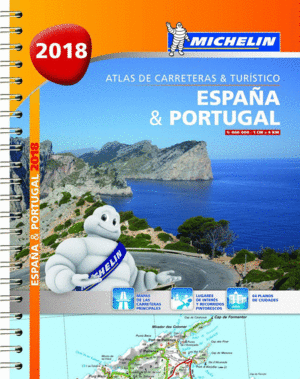 ESPAÑA & PORTUGAL (FORMATO A-4) (ATLAS DE CARRETERAS Y TURÍSTICO )