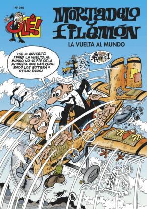 LA VUELTA AL MUNDO OLE MORTADELO 219