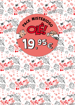 PACK MISTERIOSO OLE ROJO OLE MORTADELO