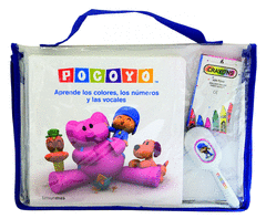 MALETIN POCOYO APRENDE LOS COLORES NUMEROS Y VOCALES