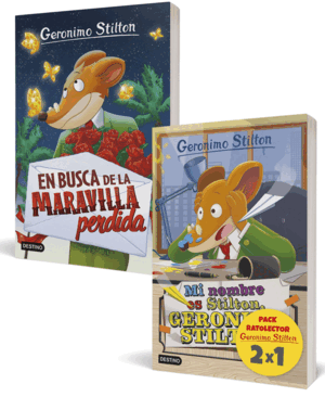 GERONIMO STILTON PACK RATOLECTOR