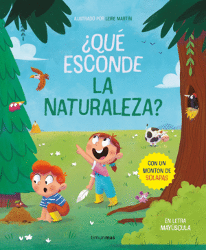 ¿QUÉ ESCONDE LA NATURALEZA LIBRO CON SOLAPAS