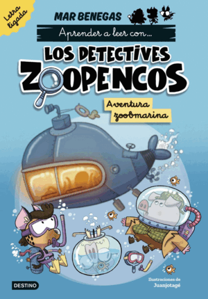 APRENDE A LEER CON... LOS DETECTIVES ZOOPENCOS. LETRA LIGADA 1. AVENTURA ZOOBMA