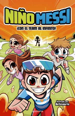 NIÑO MESSI CON EL TEAM AL INFINITO!