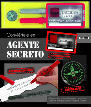 CONVIÉRTETE EN AGENTE SECRETO