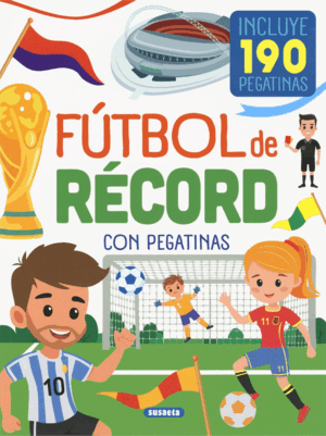 FUTBOL DE RECORD CON PEGATINAS