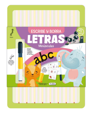 ESCRIBE Y BORRA - MINÚSCULAS ABC
