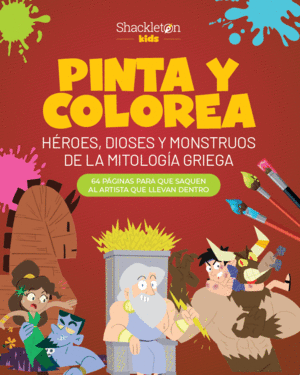 PINTA Y COLOREA HEROESDIOSES Y MONSTRUOS DE LA MIT