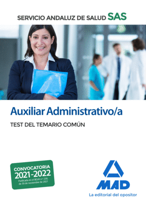 AUXILIAR ADMINISTRATIVO SERVICIO ANDALUZ SALUD TES