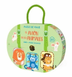 PUZZLE 20 PIEZAS EL AVIÓN DE LOS ANIMALES EDAD: + DE 3 AÑOS