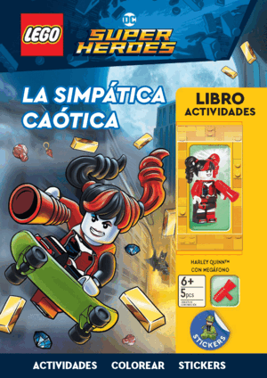 LA SIMPÁTICA CAÓTICA. HARLEY QUINN CON MEGÁFONO