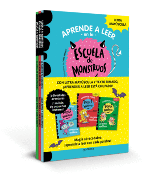 PACK ESCUELA DE MONSTRUOS (LA MASCOTA MAS GRANDOTA, UNA LIADA DE MERMELADA, LAS