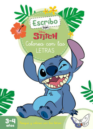 ESCRIBO CON STITCH:COLOREA CON LETRAS