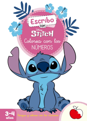 ESCRIBO CON STITCH:COLOREA CON NUMEROS
