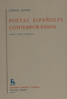 POETAS ESPAÑOLES CONTEMPORANEOS
