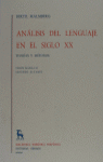 ANALISIS DEL LENGUAJE EN EL SIGLO XX