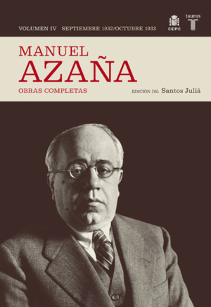 OBRAS COMPLETAS MANUEL AZAÑA VOL IV