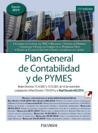 PLAN GENERAL DE CONTABILIDAD Y DE PYMES 2019