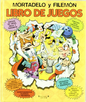 MORTADELO Y FILEMON LIBRO DE JUEGOS