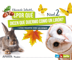 INF 4 POR QUÉ DICEN QUE DUERMO COMO UN LIRÓN NIVEL