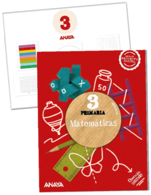 MATEMÁTICAS 3º E.P. ANAYA (INCLUYE MATERIAL MANIPULATIV